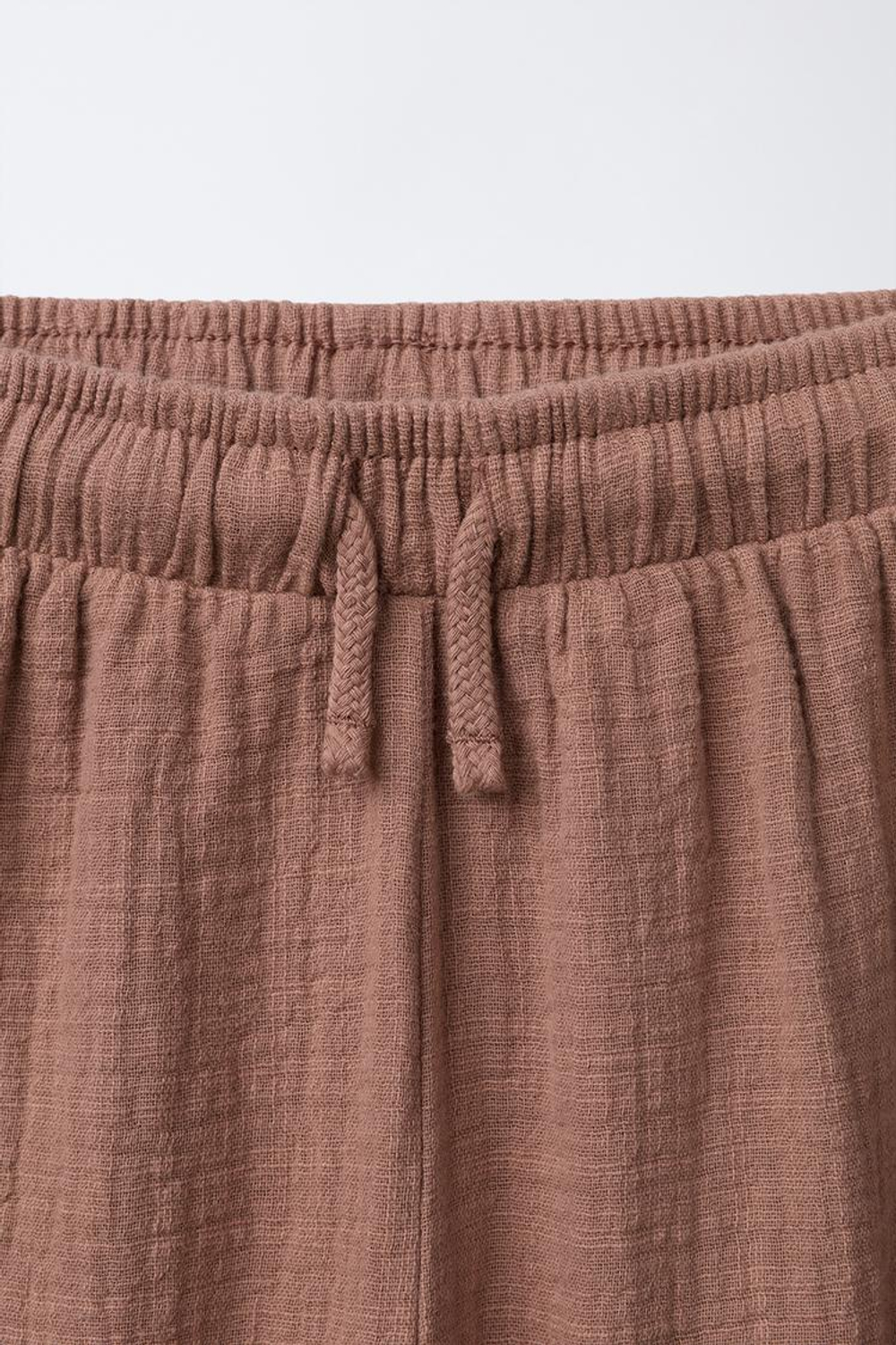 ZARA БРЮКИ КОМБИНИРОВАННЫЕ, ПУДРОВО-РОЗОВЫЙ