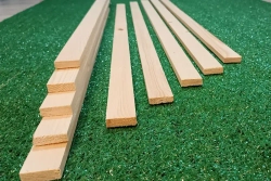 Рейка деревянная декоративная 10х30х1500 мм 60шт Trivia Market ПЕРВЫЙ сорт Сосна