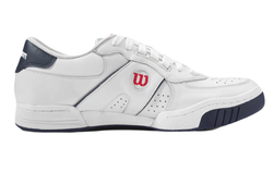 Кроссовки мужские Wilson Pro Staff 87 Classics Sneakers - white/navy/infrared - White
