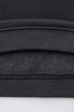 ZARA КОМПЛЕКТ ИЗ ТОЛСТОВКИ И БРЮК-ДЖОГГЕРОВ, ТЕМНЫЙ СВИНЕЦ