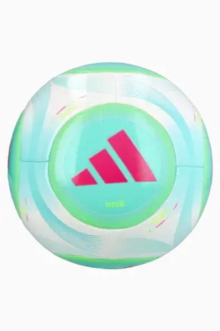 Футбольный мяч adidas Messi Club размер 5 - бирюзовый