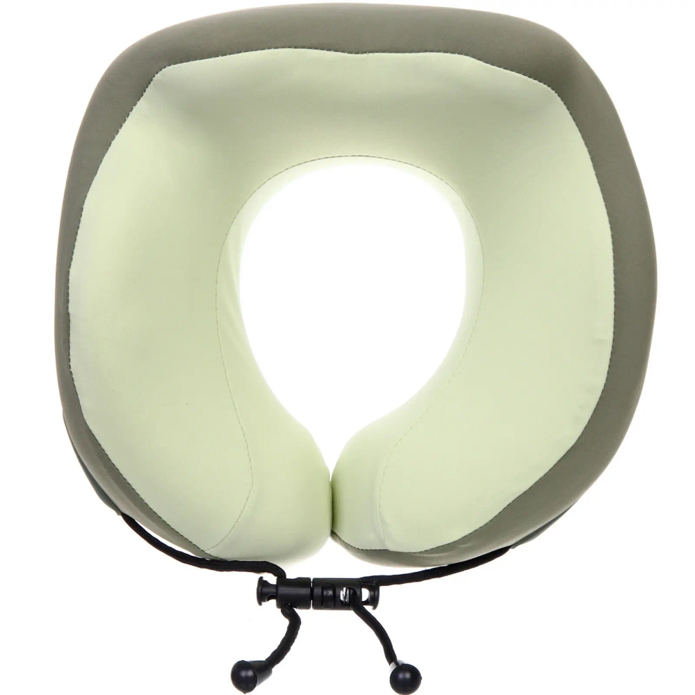 Подушка дорожная «TRIP - Dream», мемори-эффект, цвет зеленый