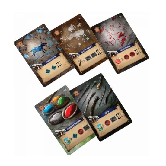 Настольная игра Вечная зима. Наскальные рисунки Дополнение