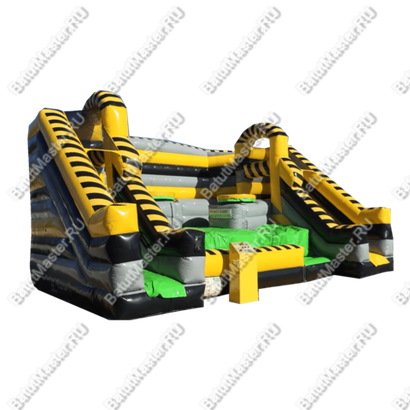 Интерактивная надувная игра "Сумасшедший Твистер" 8*3*5 м