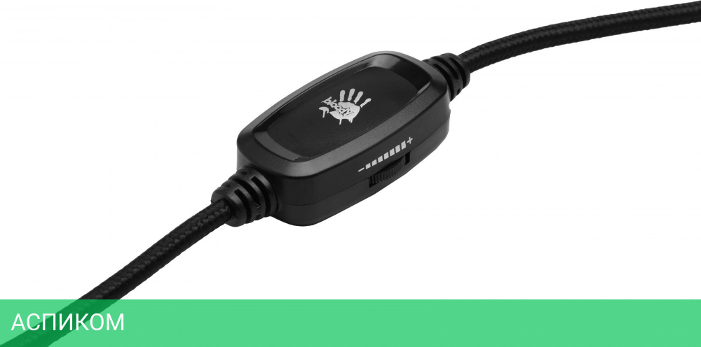 Наушники A4Tech Bloody G260p белый/черный