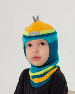 Шлем весенний/осенний вязаный (Галактика) ОРЕО