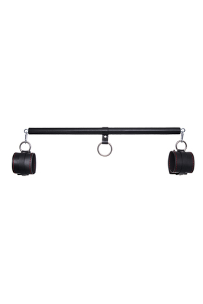 Бондажный набор 3 точки фиксации Pecado: распорка, оковы черный