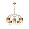Подвесная люстра Indigo ELEGANZA 12019/A/6P Brass V000322