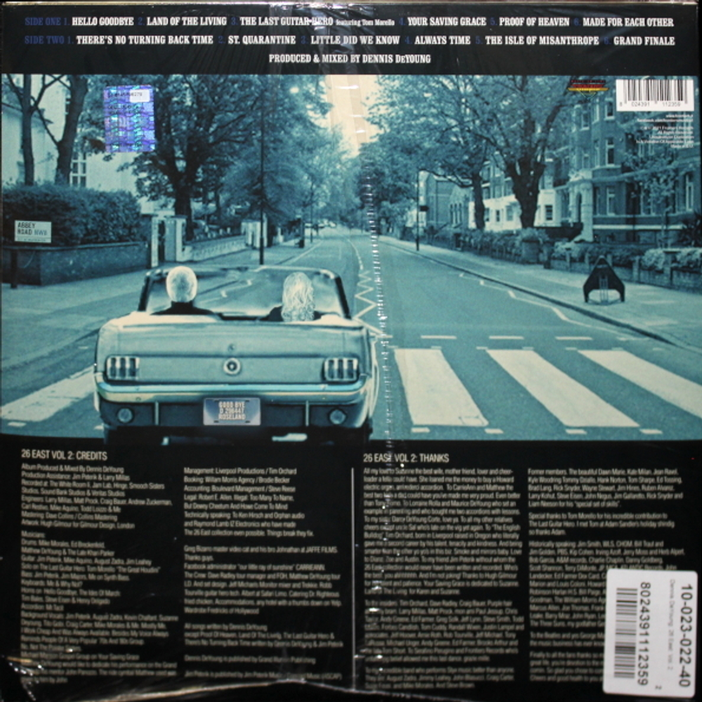 Dennis DeYoung / 26 East, Vol. 2 (LP)