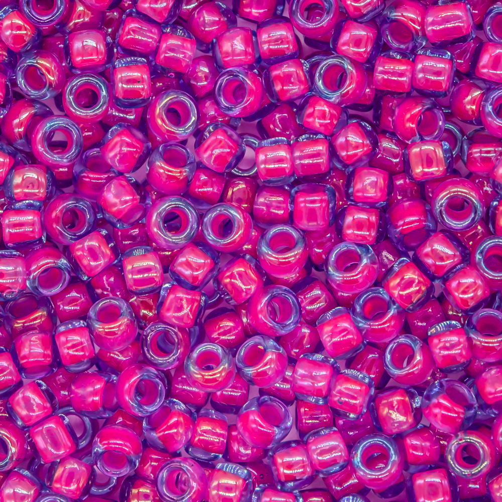 Японский бисер TOHO Round 8/0 (№980), окрашенный изнутри глянцевый