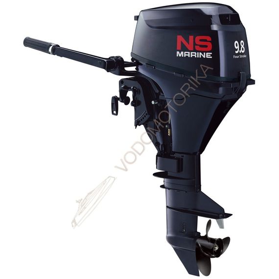 Лодочный мотор NS Marine NMF 9,8 A3 S 9.8 л.с. четырехтактный