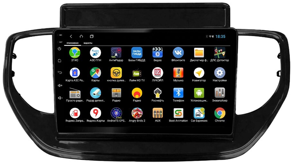 Магнитола для Hyundai Solaris 2 2020-2022 (штатная навигация) - Parafar PF767XHD на Android 13, 8-ядер, 4Гб+64Гб, CarPlay, 4G SIM-слот