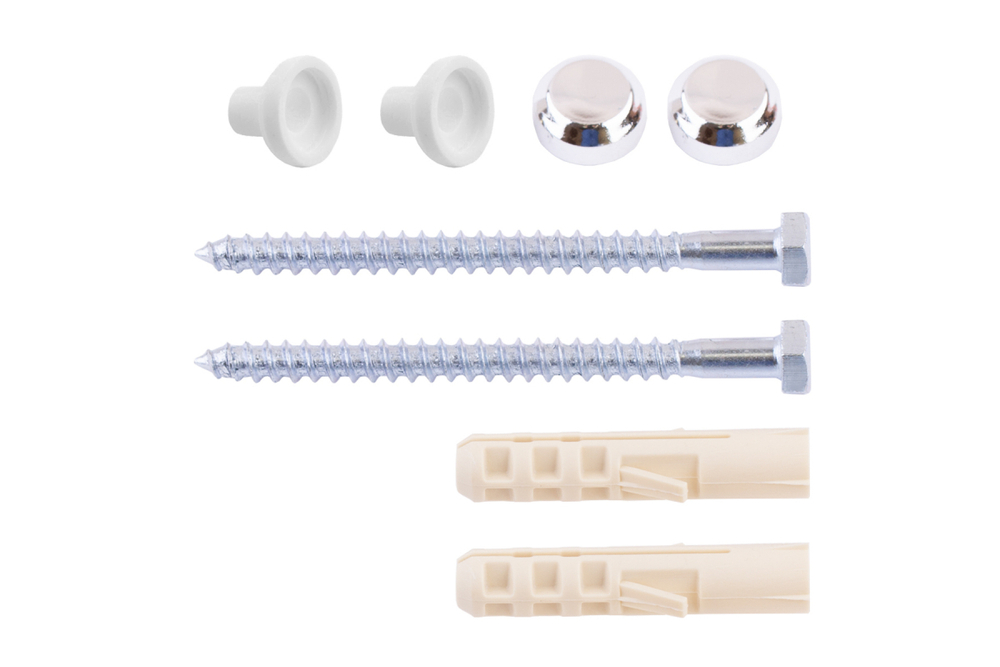 НАБОР Д/КРЕПЛЕНИЯ УНИТАЗА СТРОЙБАТ 10Х80 СЕРЕБРО