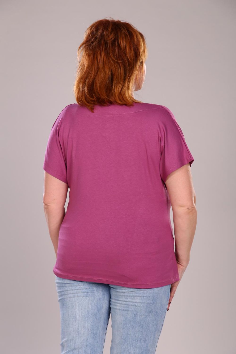 Роуз - футболка брусничный Iv-capriz (Акция)