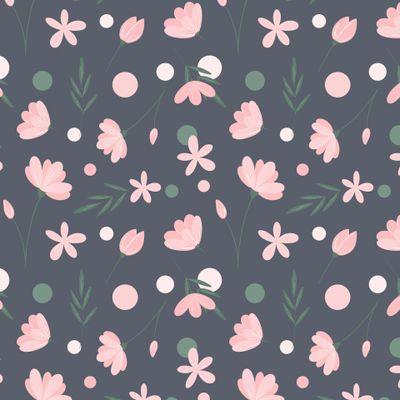 Розовые цветы