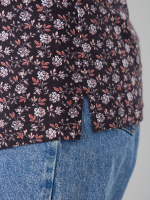 Блузка БЛ-22/серый-терракответочка