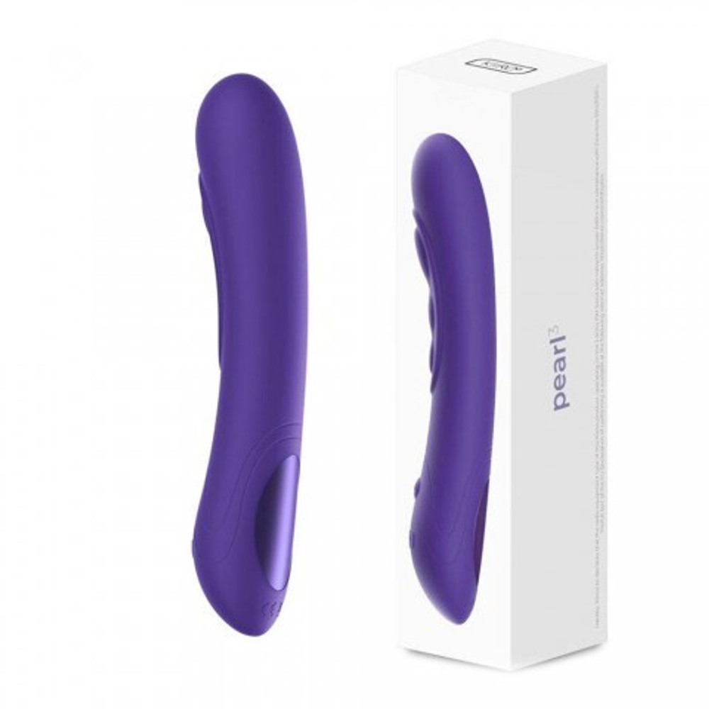 Смарт-вибратор для точки G Pearl 3 от KIIROO (фиолетовый)