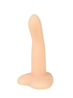 Телесный нереалистичный дилдо Emotional на присоске - 13 см.