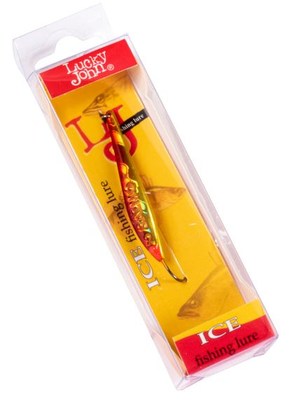 Блесна вертикал. зим. Lucky John MODEL S-2 c впаян. кр. 03.0г RG блистер
