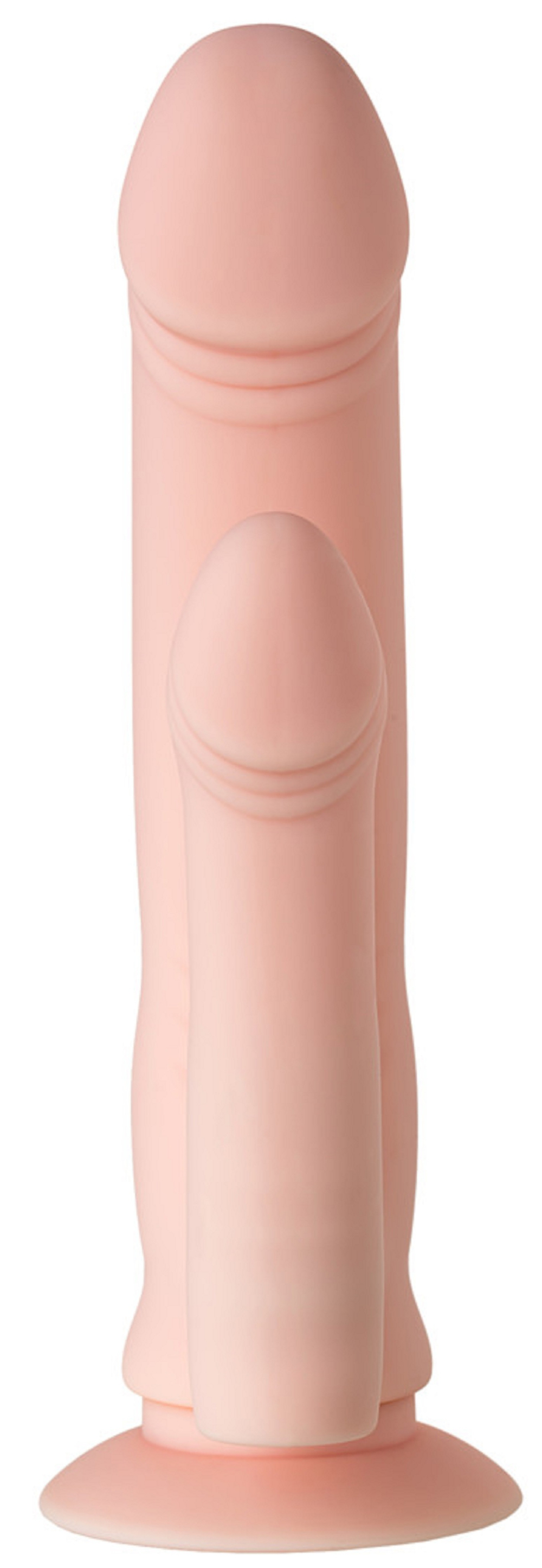 Двойной фаллоимитатор с вибрацией Toyfa A-toys 19,5 см