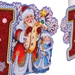 Гирлянда бумажная новогодняя 1,95 м «Сказочный день»