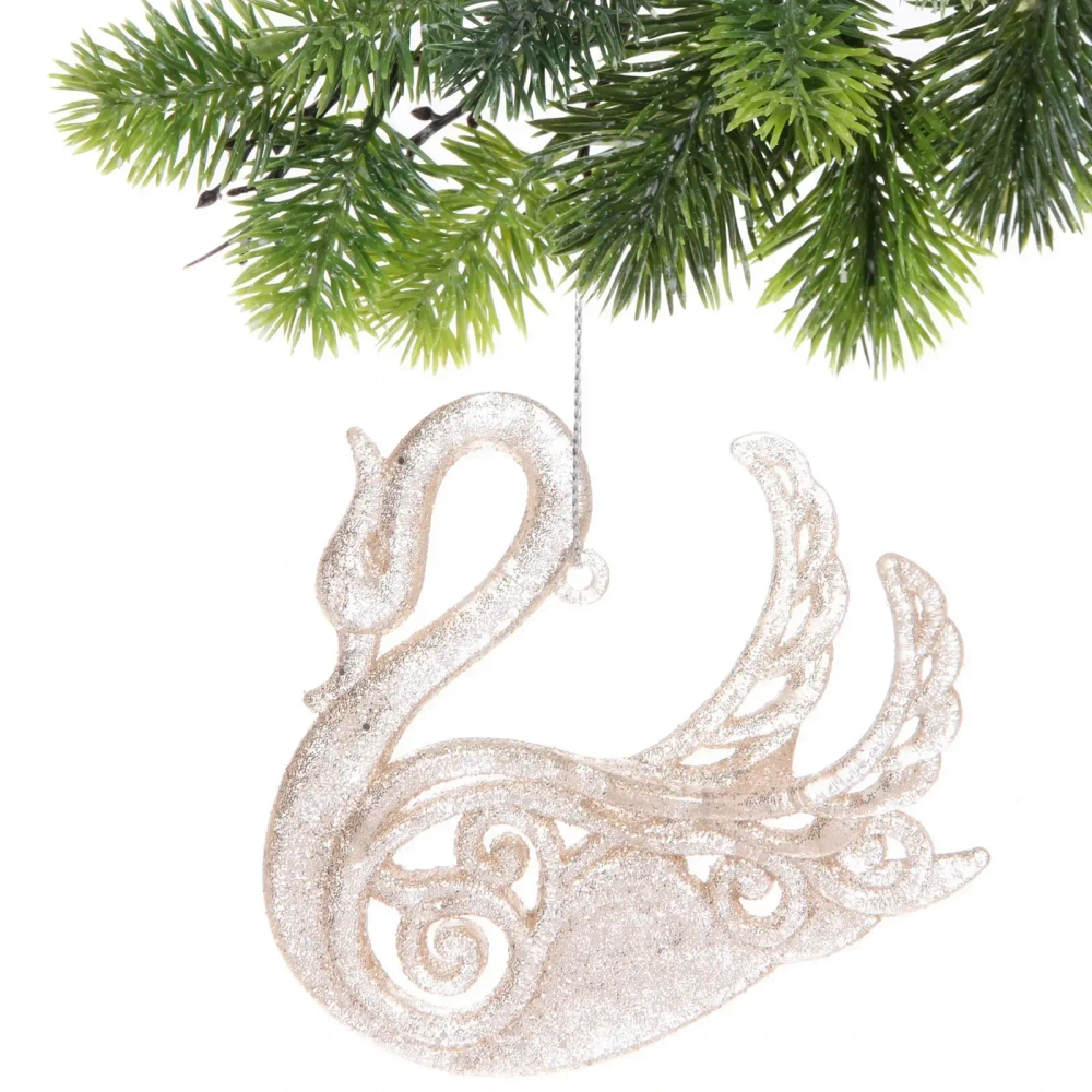 Подвеска «Лебединое озеро» 9 см, Золото