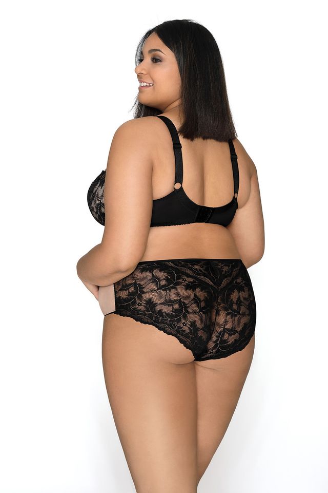 Бюстгальтер с мягкой чашкой Olivia черно-бежевый