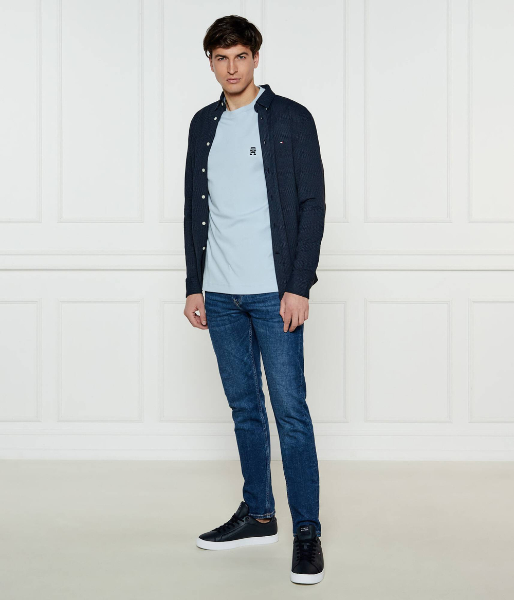 Футболка Tommy Hilfiger - голубой(MW0MW37510)