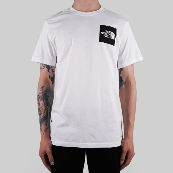 Футболка мужская The North Face Fine TNF White/TNF Black артикул:T0CEQ5LA9 - купить в магазине Дайс