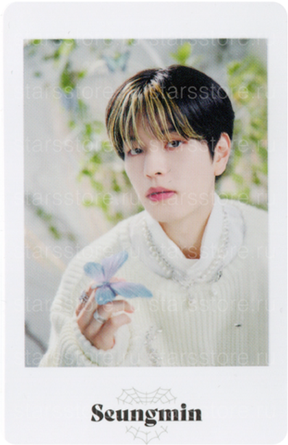 Фотокарта Seungmin Stray Kids "MANIAC ENCORE" (A ver)