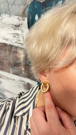 Серьги Avon с жемчужной дорожкой