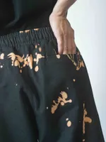 Купить Брюки Sashina Bleach Tie-Dye черные Брюки Sashina Bleach Tie-Dye черные