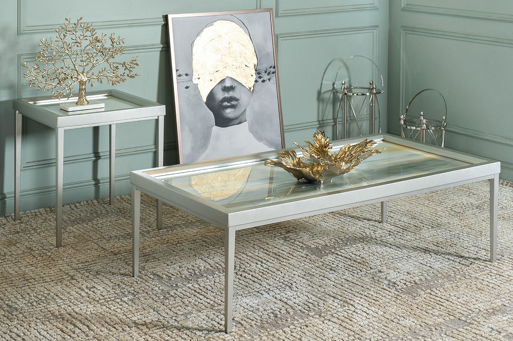 Стол журнальный Garda Decor Garda Decor "Мираж (Mirage)" 56*56*61 см