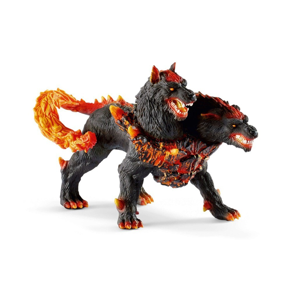 Schleich - Эльдрадорский огненный огр Адская гончая 42451 / артикул   42451  / GTIN 4059433467764