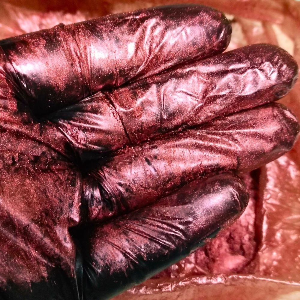 Пигмент 8928 - Красная медь металлик - универсальный