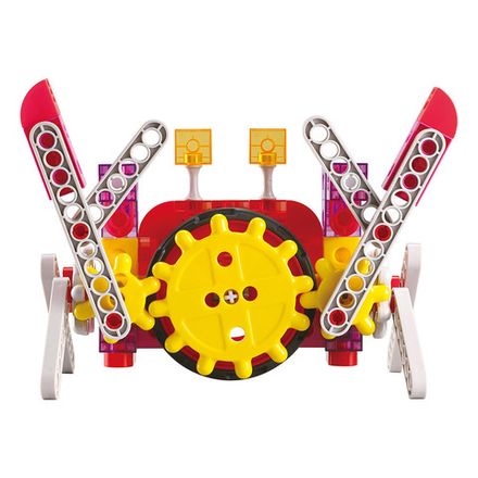 Занимательные шестеренки «Животные». (122 детали). Набор конструкторский.