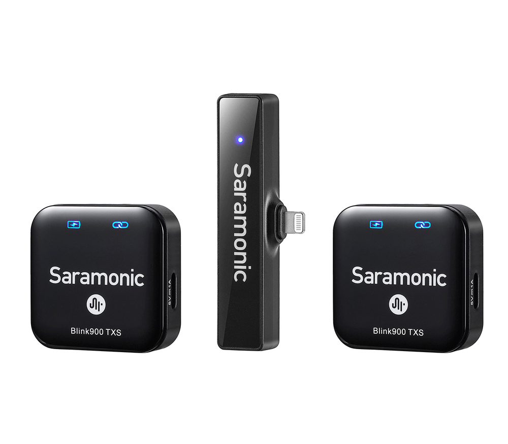Беспроводная система Saramonic Blink900 S4, TX+TX+RXDi, Lightning