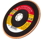 КРУГ ШЛИФ БАЗ КЛТ-1 ЛЕПЕСТКОВЫЙ ТОРЦЕВОЙ 180Х22ММ 16Н(Р80)