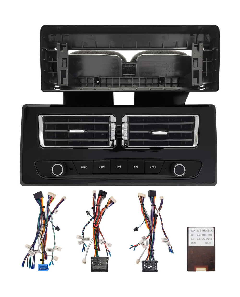 Комплект с разъёмами 12.3" BMW X5 E53 2000-2006, 5 E39 (любая комплектация) - Car-Smart LUX-UE53