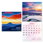 Календарь на скрепке 2024"Магия солнца», 23*23 см