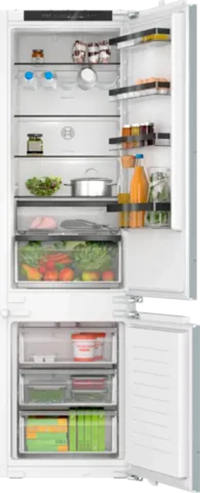 Встраиваемый двухкамерный холодильник Bosch KIN96SFD0