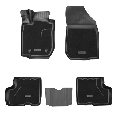 Ковры в салон Norplast/Unidec для VAZ Lada Largus II (2021-)Полиуретан,5 штук арт.NPA11-C94-558-CM