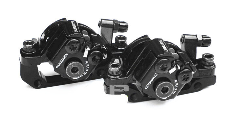 Калипер мех. Shimano Br-m375 (передний, с адаптером)