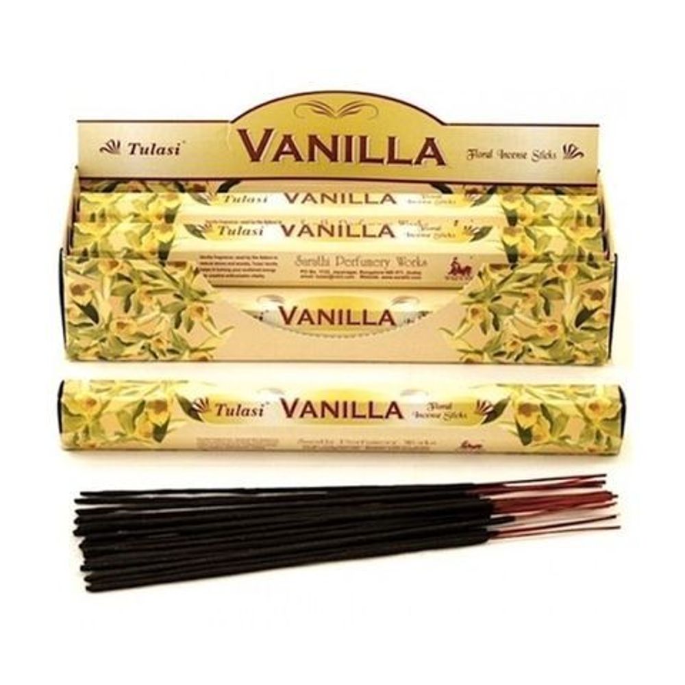 Tulasi Vanilla шестигранник Благовоние Ваниль