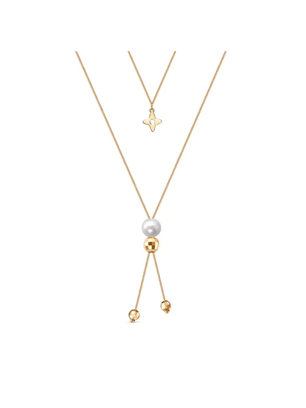 Золотое колье 585 пробы