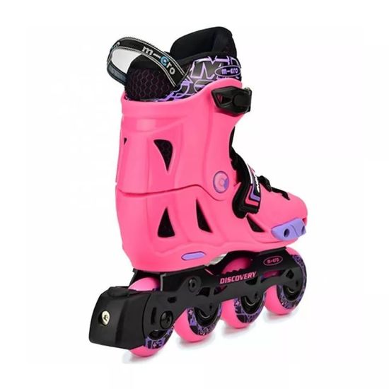 Детские роликовые коньки Micro Discovery Pink