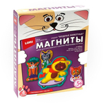 Магниты из гипса "Счастливые коты" (Lori)