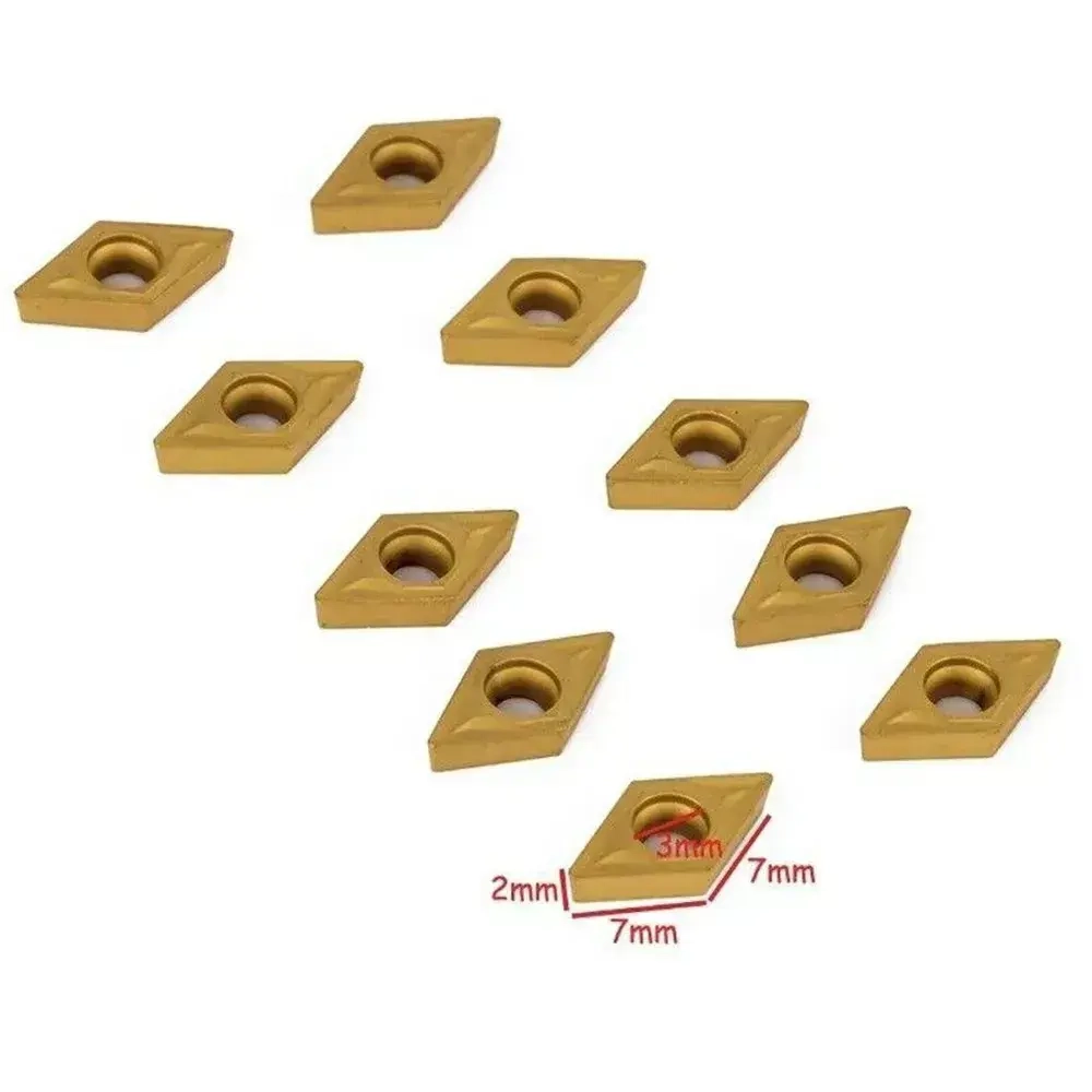 50 шт DCMT070204 YBC251 твердосплавные пластины для токарного инструмента расточная оправка фреза