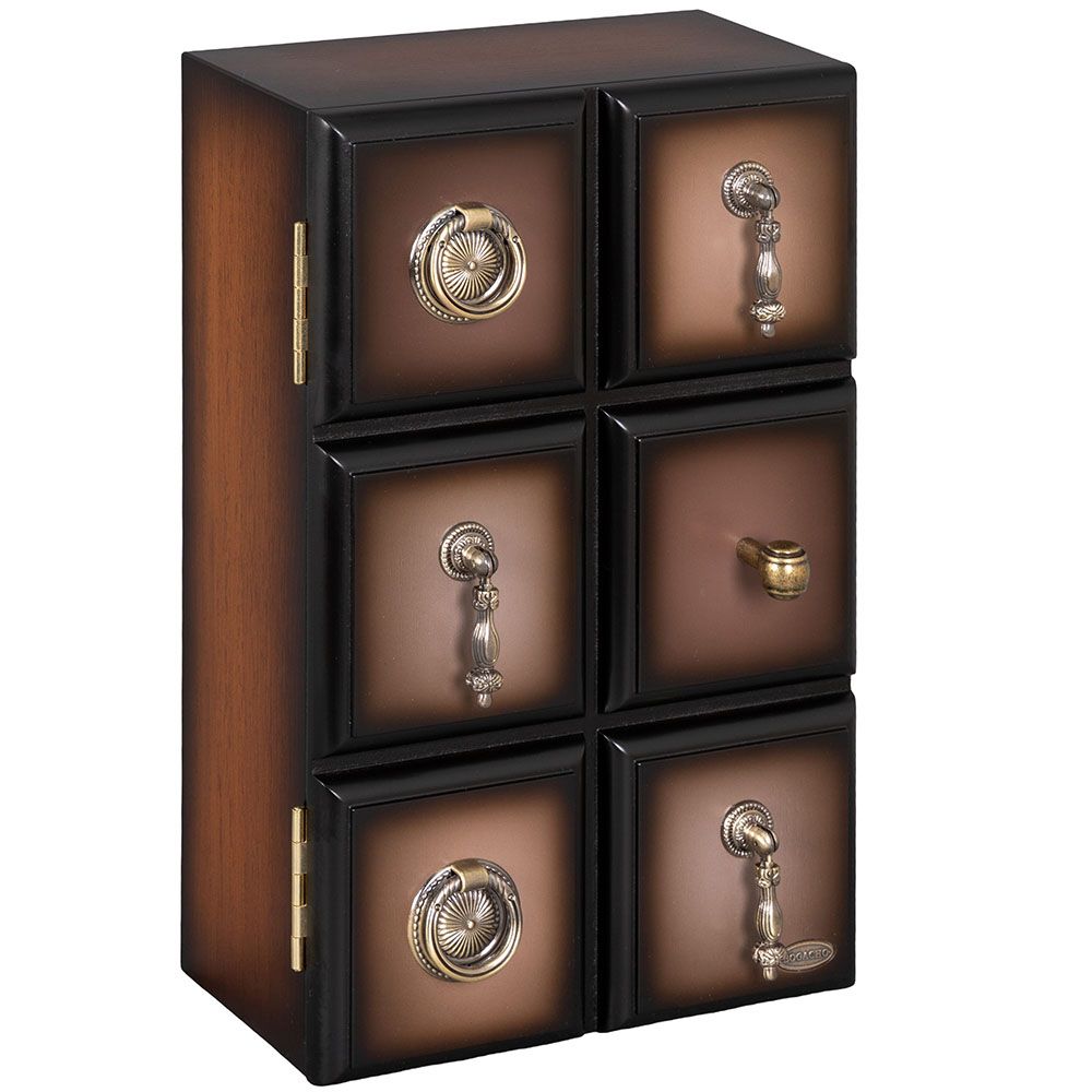 Полка - ключница Пандора Орех Шоколад