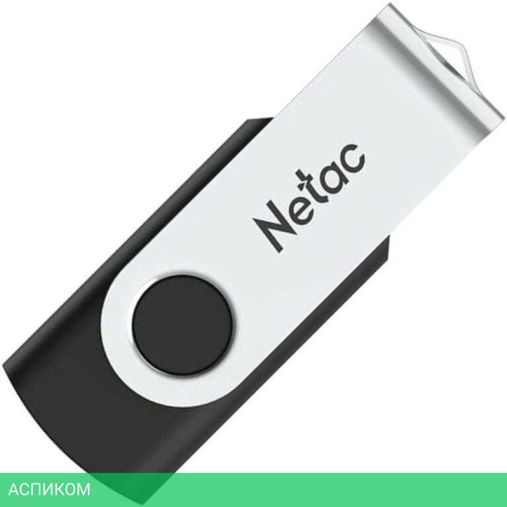 USB Flash-накопитель Netac AH356 128GB Black (NT03U505N-128G-30BK)